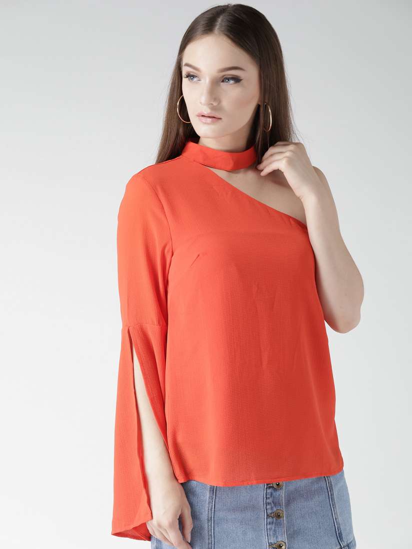 One shoulder top forever 21 outlet