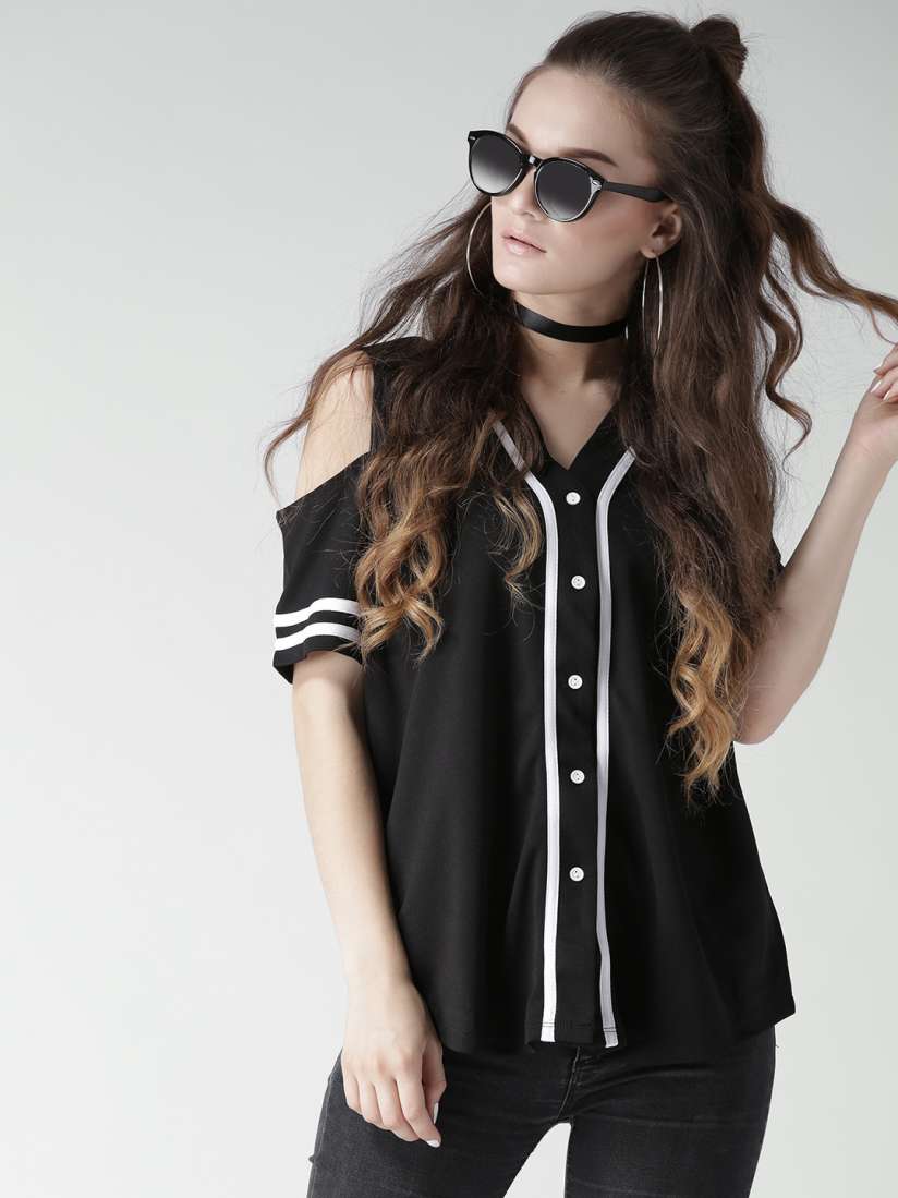 Black tops forever 21 clearance