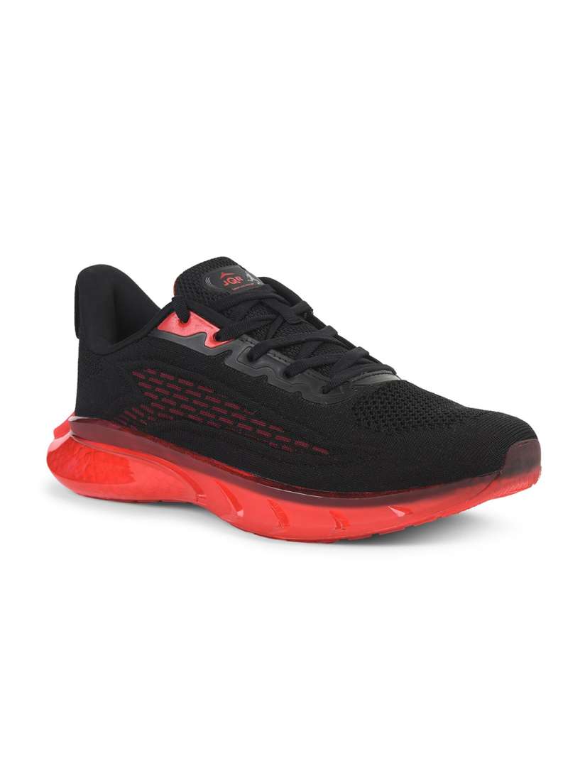 Buy JQR Men MART Black Lace Up Mid Top Mesh Running Sports Shoes Sports Shoes for Men 19907332 Myntra