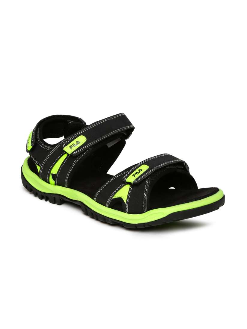 Buy FILA Men Black Belmont Sports Sandals Sandals for Men 1991111 Myntra