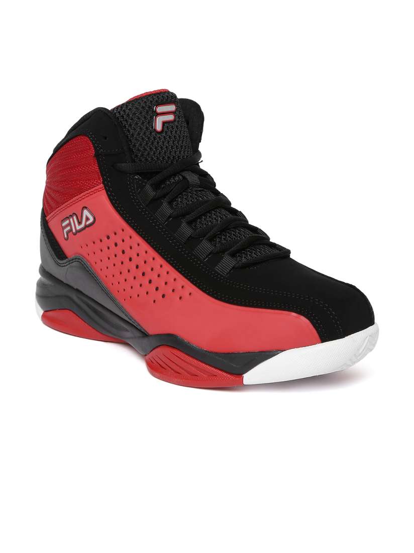 Fila shooter black basketball shoes sale