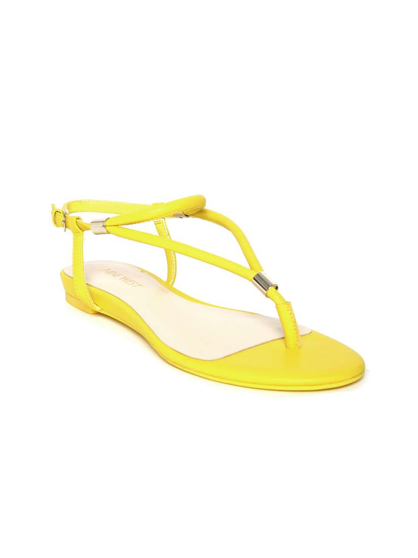 Nine west yellow flats sales