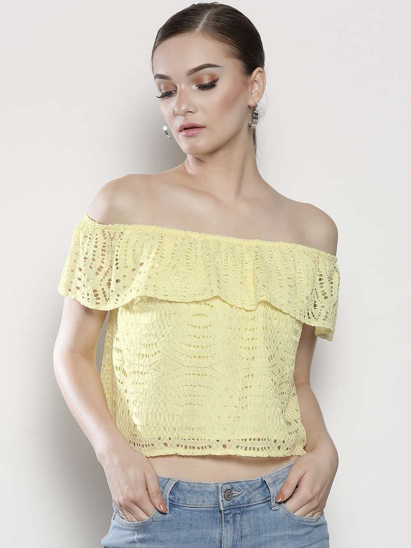 yellow tops dorothy perkins