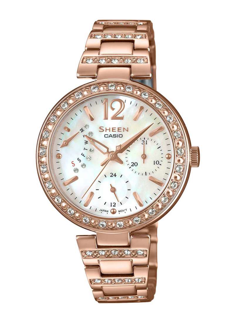 Buy CASIO Sheen Women Mother Of Pearl Multifunction Analogue Watch SH191 Watches for Women Myntra