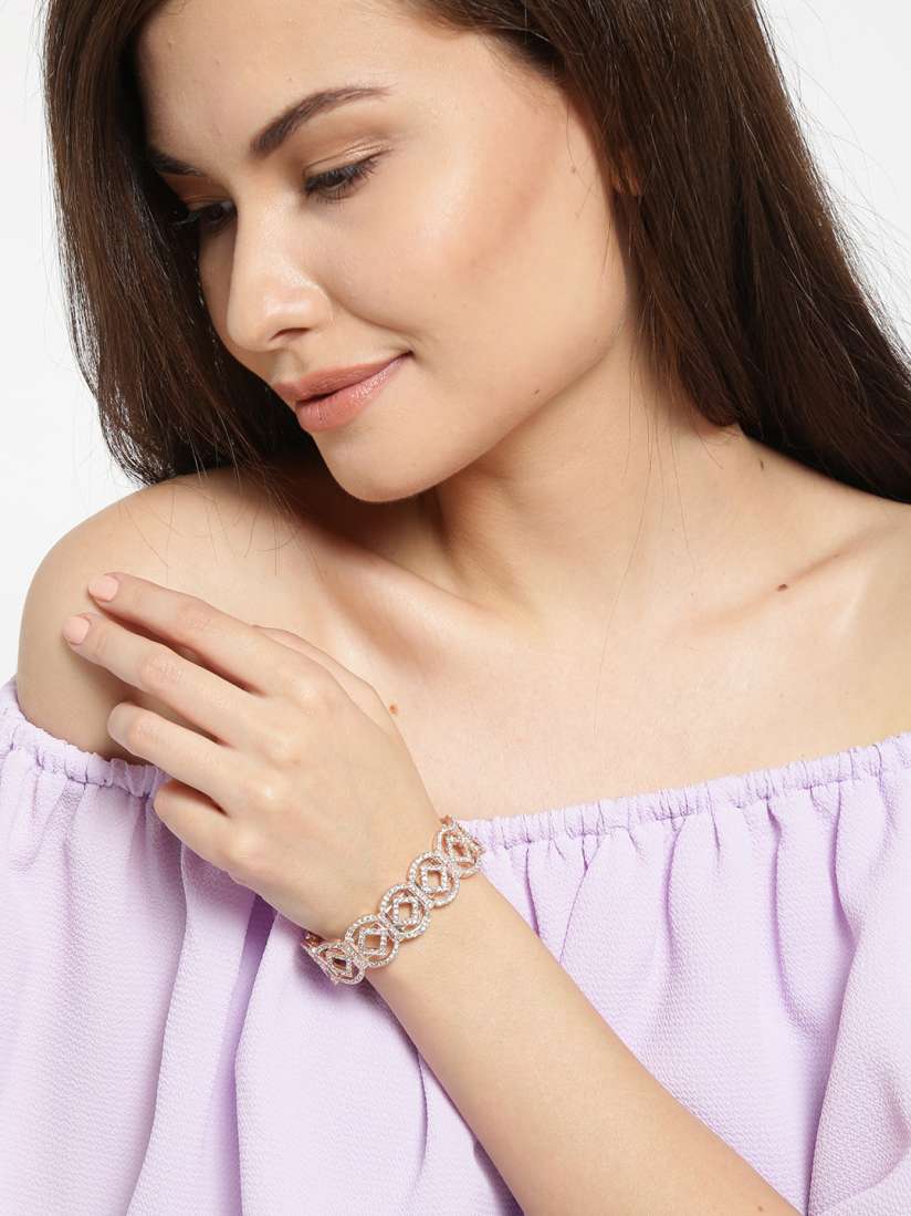 Rose gold bracelet accessorize outlet