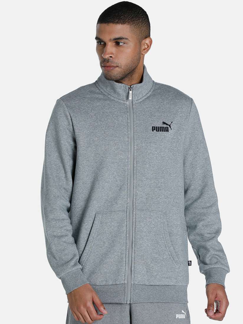 Puma jacket grey discount
