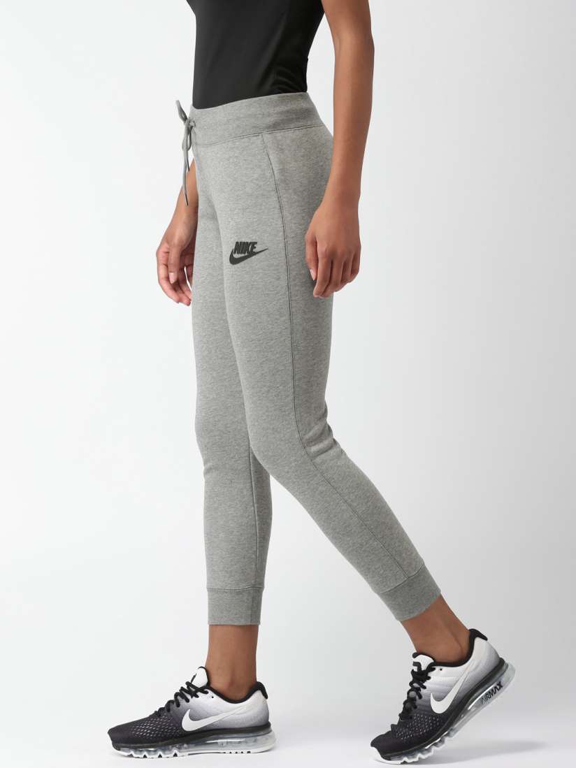 Buy Nike Grey Melange AS W NSW MODERN PANT TIGHT Slim Fit Joggers Track Pants for Women 1994935 Myntra