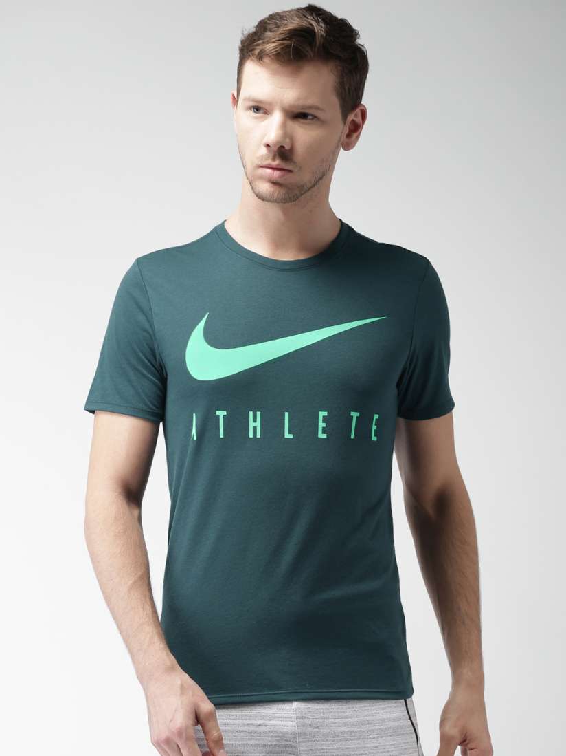 Nike athlete t shirt green best sale