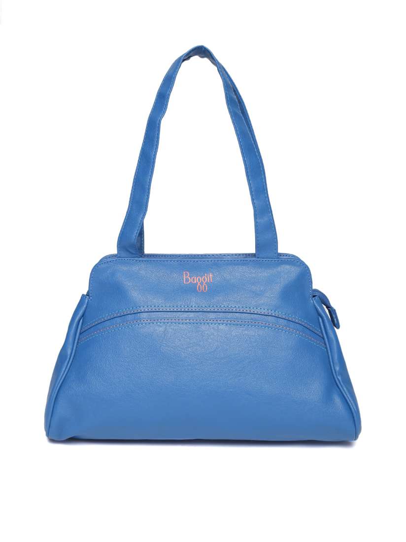 Buy Baggit Blue Solid Shoulder Bag Handbags for Women 1996085 Myntra
