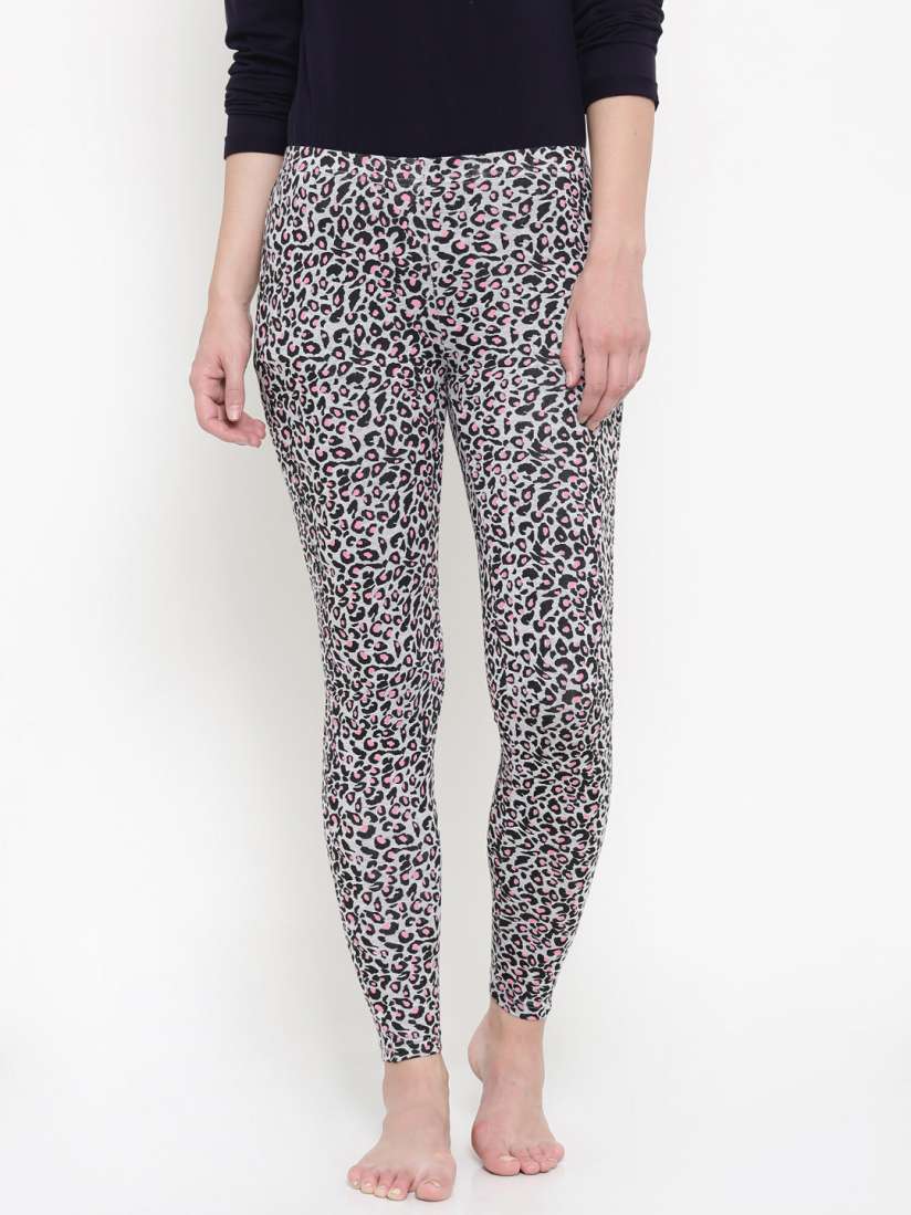 Printed jeggings myntra hot sale
