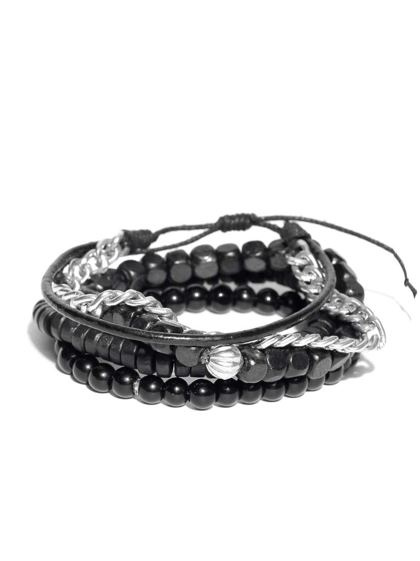 Bead Bracelet Kohls Mens Leather Bracelet Blueberry Men Set Of