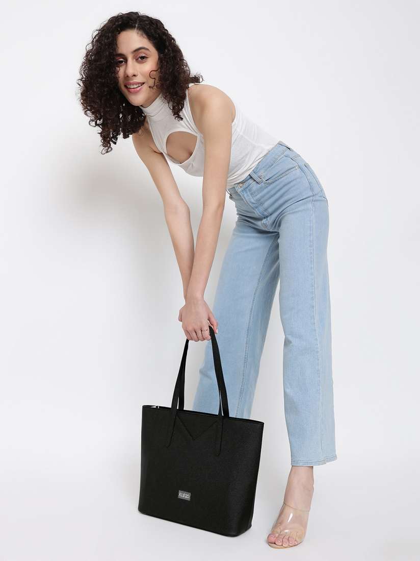 Women's tote bag with laptop compartment clearance