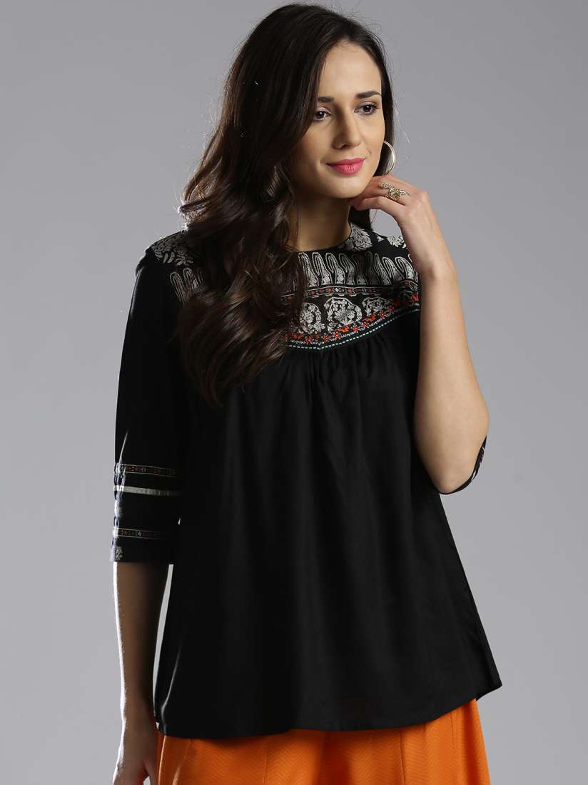 W tops in myntra cheap