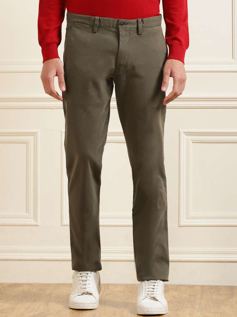 Buy Polo Ralph Lauren Men Green Chinos Trousers Trousers for Men 19981670 Myntra