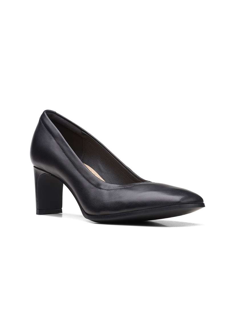 Clarks Shoes Clarks Black Heel Clarks Women's Sheer Rose Leather