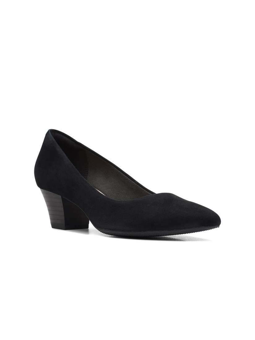 Clarks pumps suede cheap