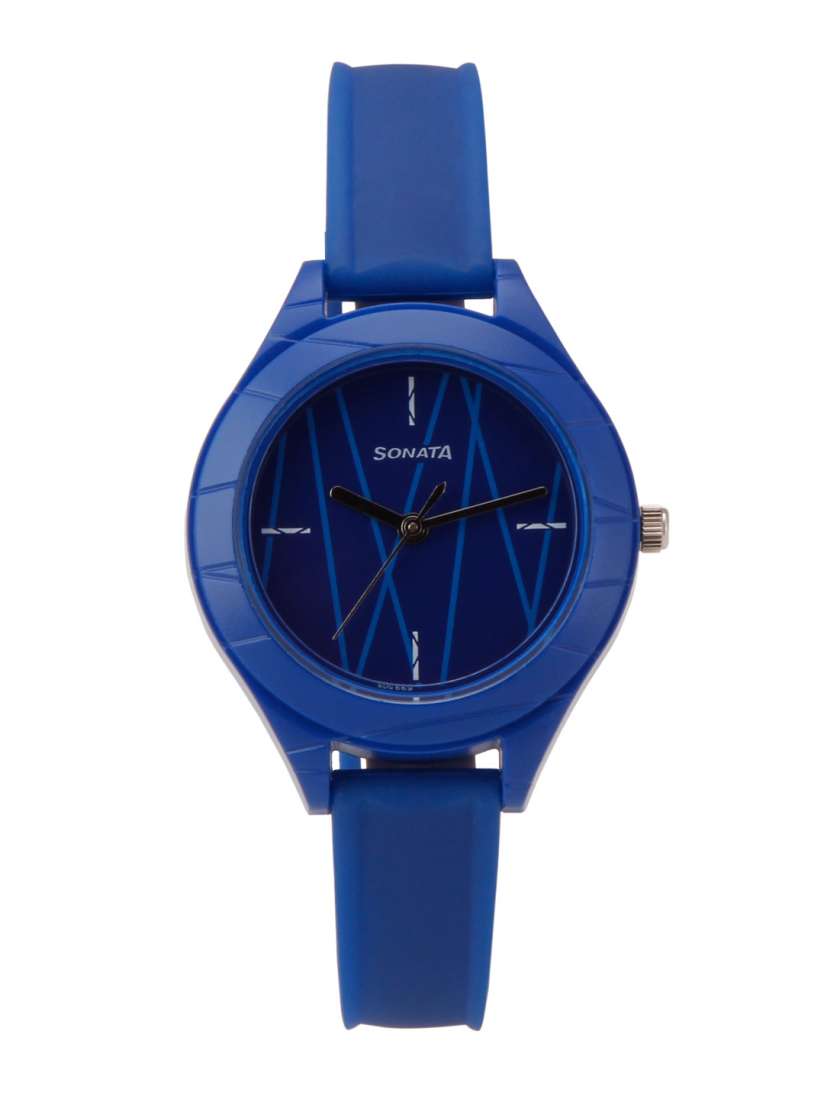 Buy Sonata Colorpop Women Navy Blue Analogue Watch 87023PP02 Watches for Women 1998487 Myntra