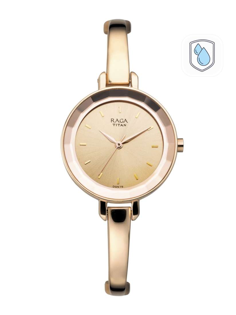 Buy Titan Raga Viva Women Gold Analogue watch NL2575WM01 Watches for Women 1998505 Myntra