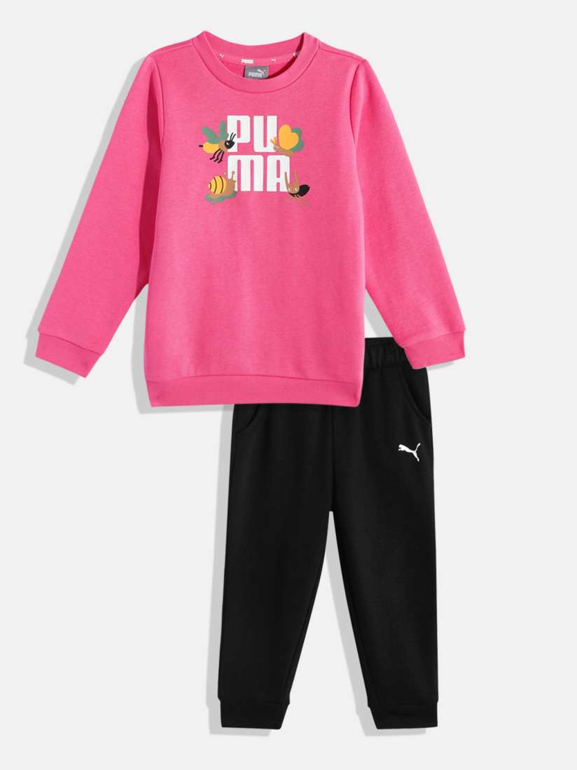 Buy Puma Kids Sweatshirt with Joggers Set Clothing Set for Unisex Kids 19985584 Myntra