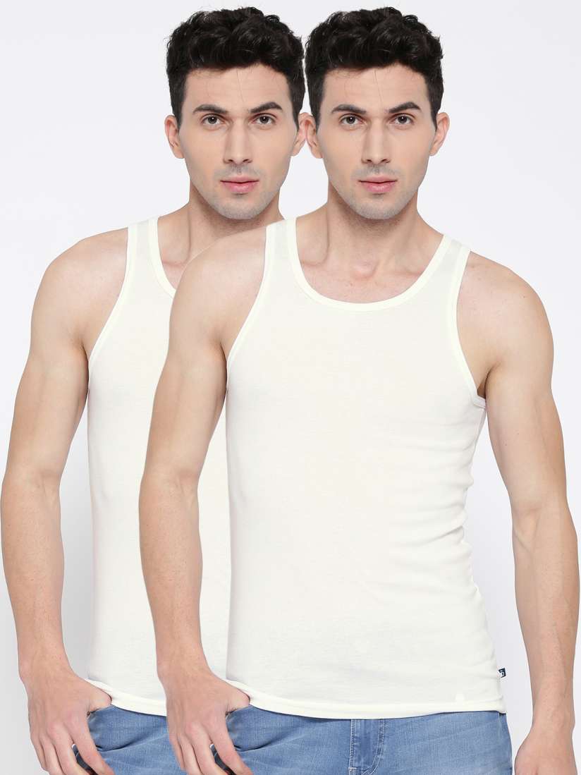 Jockey white vest online