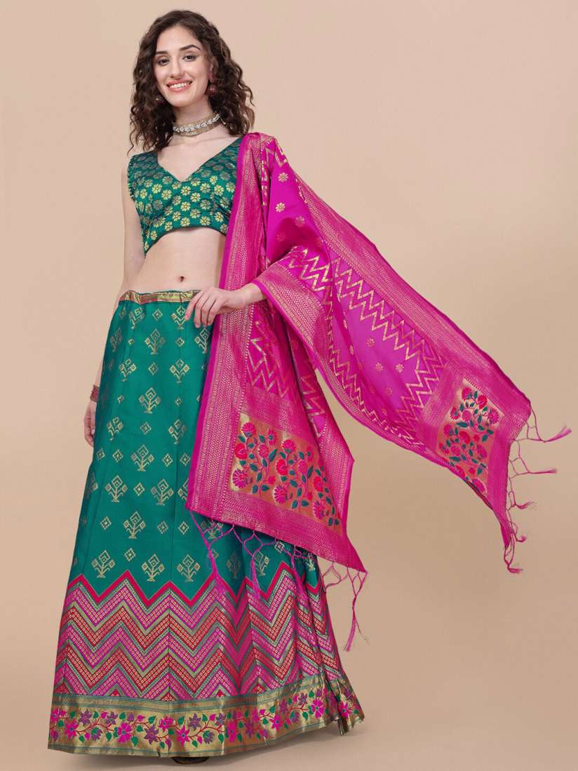 Banarasi lehenga myntra deals