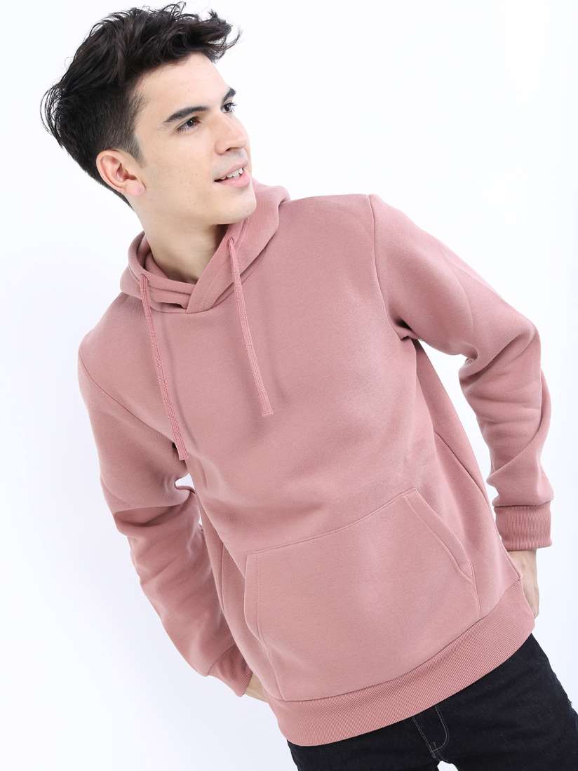 Buy HIGHLANDER Men Rose Solid Hooded Sweatshirt Sweatshirts for Men 19996462 Myntra