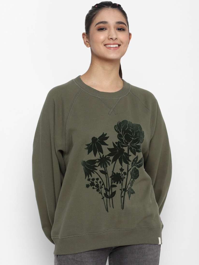 American eagle green sweatshirt online