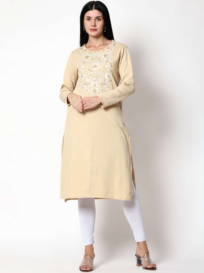 Woolen kurta on myntra cheap