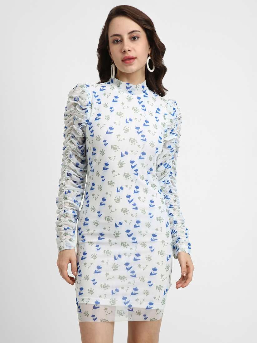 Buy FOREVER 21 White Shirt Dress Dresses for Women 20015336 Myntra
