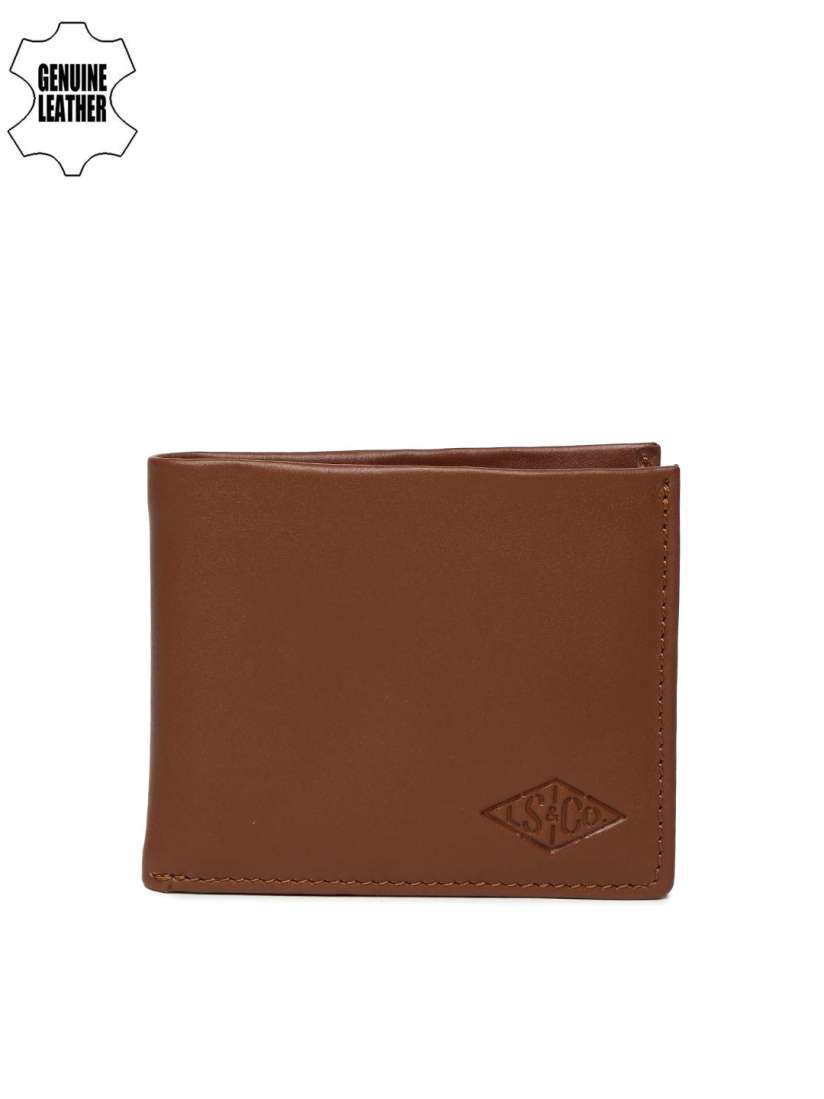 Buy Levis Men Brown Solid Two Fold Wallet Wallets for Men 2002119 Myntra