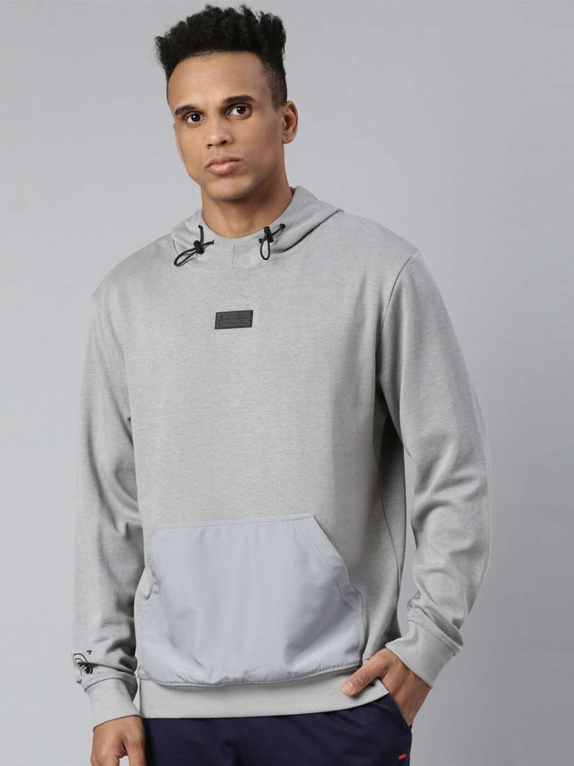 Grey fila sweatshirt on sale