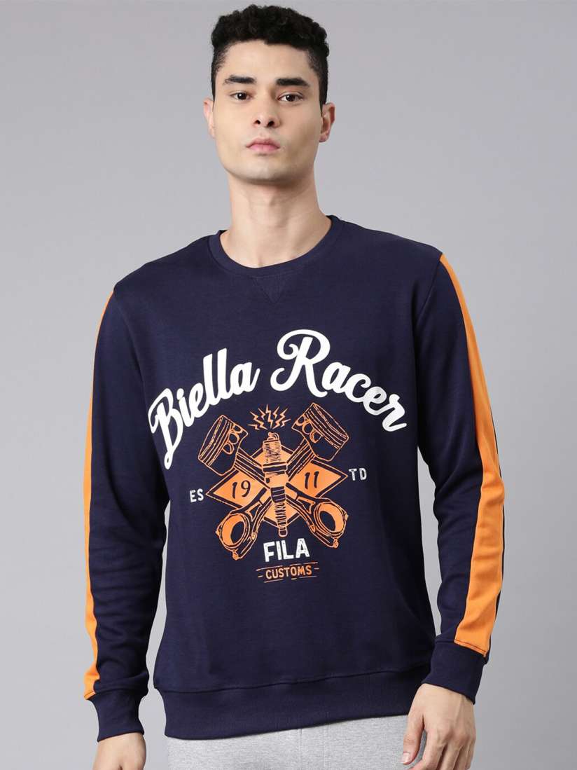 Fila sweatshirt myntra on sale