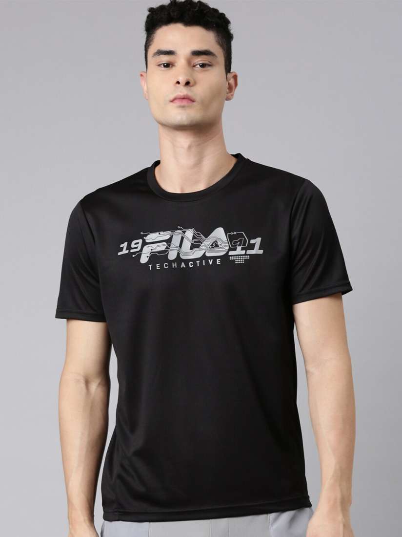 Fila t shirt myntra top