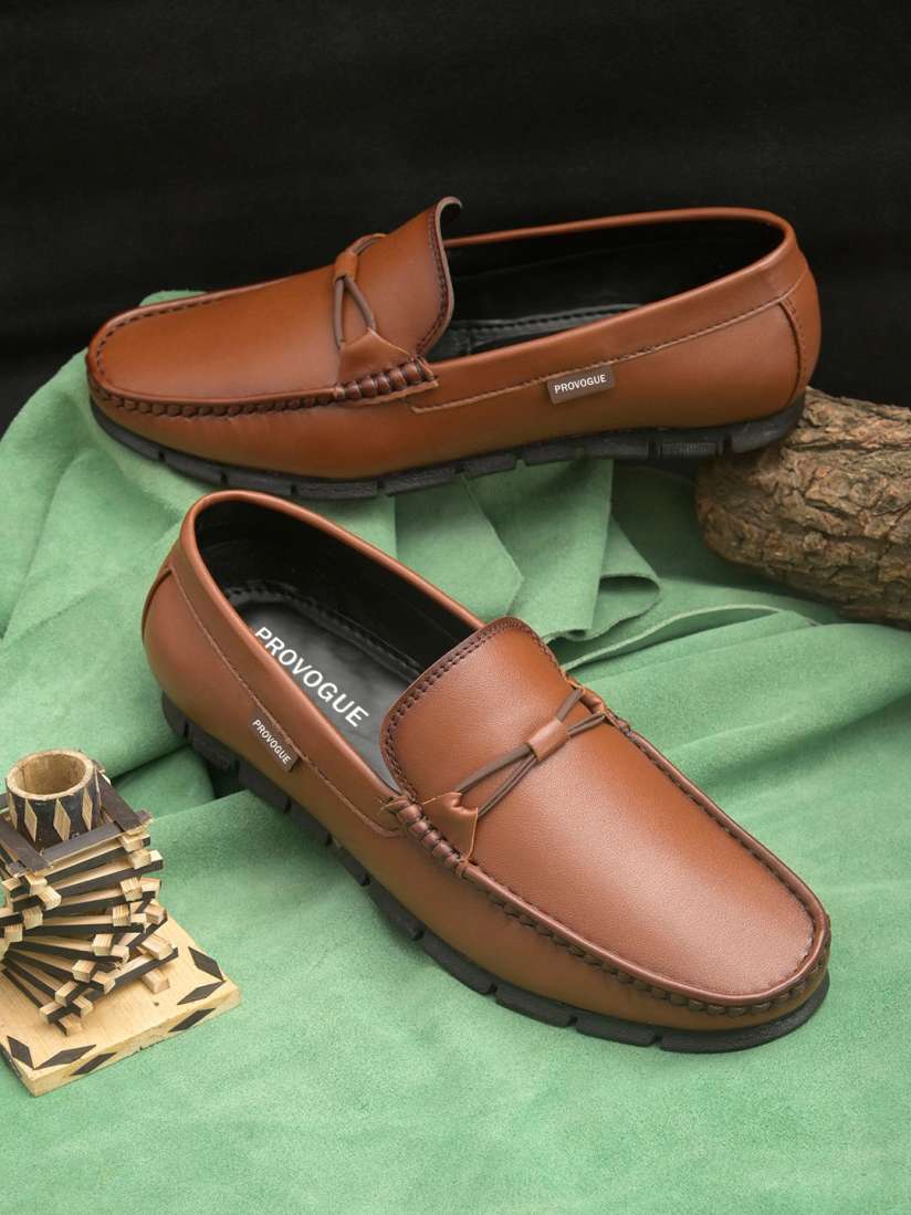 Buy Provogue Men Solid Slip On Loafers Casual Shoes for Men 20026284 Myntra