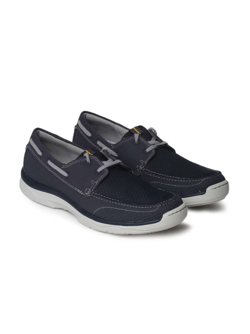 Buy Clarks Men Navy Blue Suede Loafers Casual Shoes for Men 2002837 Myntra
