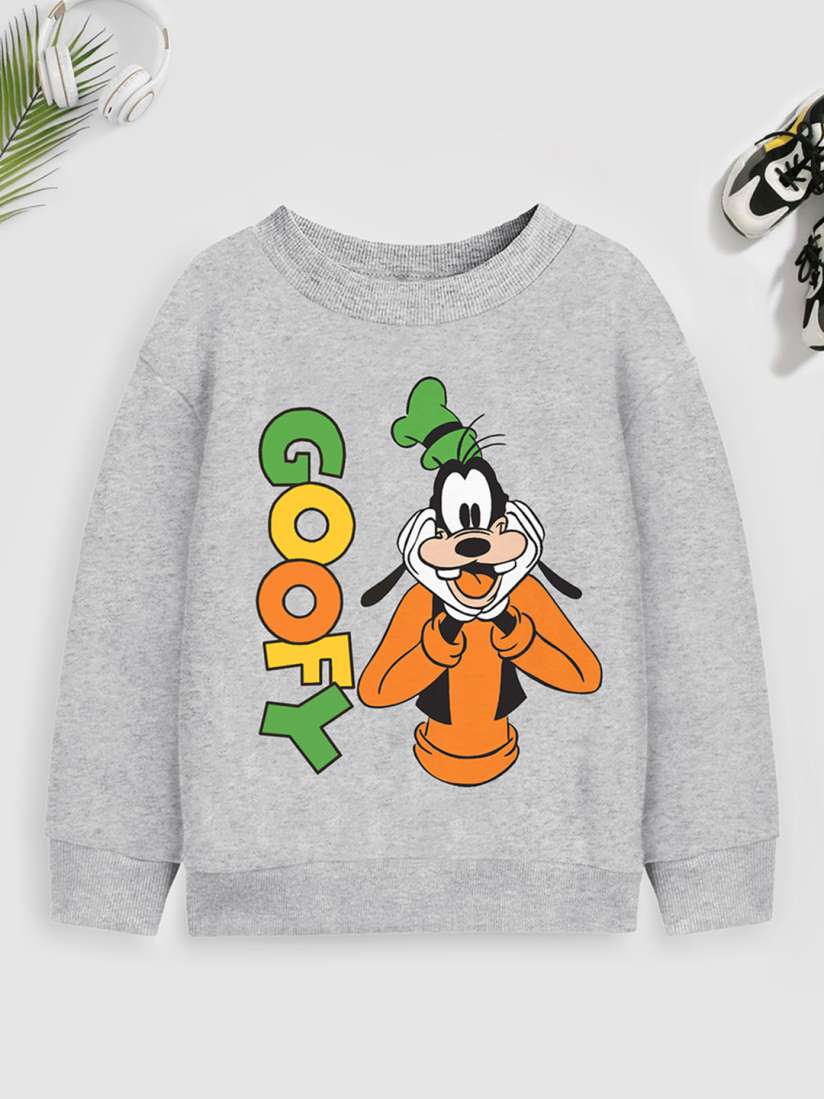Buy YK Disney Teen Boys Disney Goofy Printed Sweatshirt Sweatshirts for Boys 20030038 Myntra