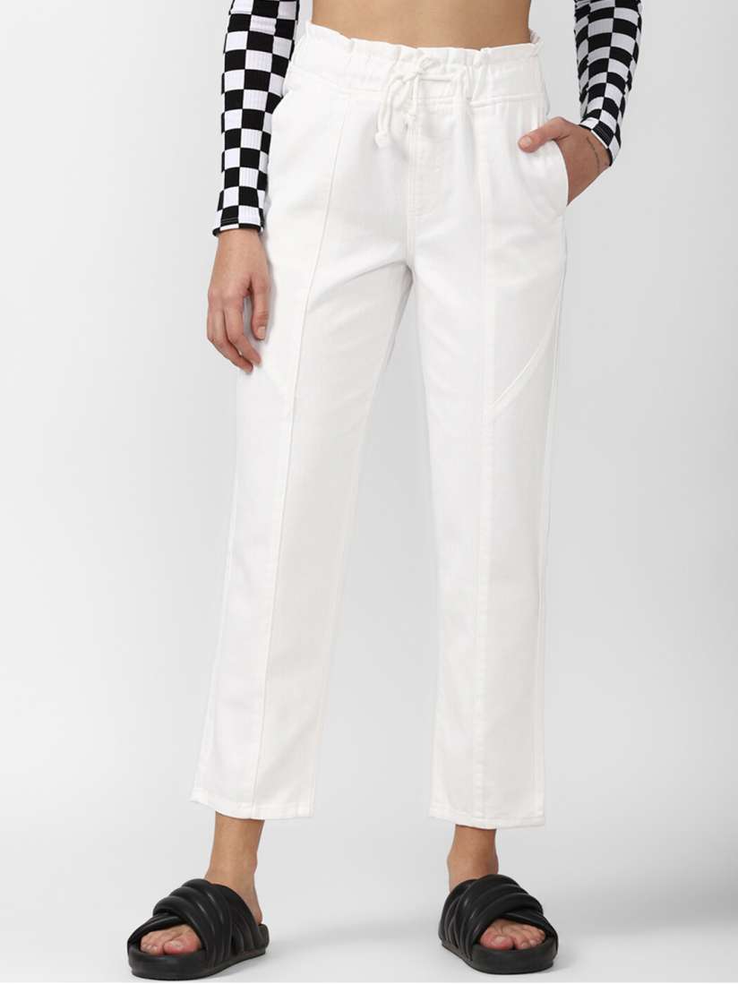 Buy FOREVER 21 Women White Jeans Jeans for Women 20033868 Myntra