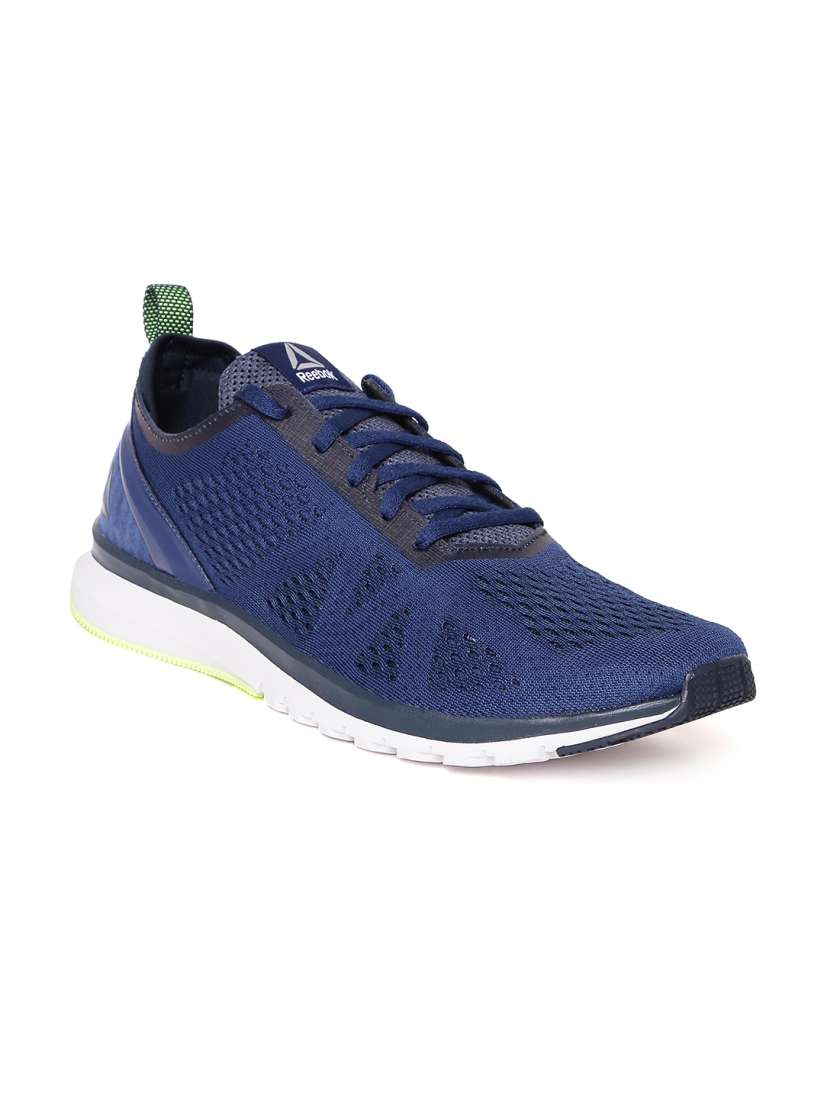 Buy Reebok Men Blue Print Smooth Clip Ultraknit Running Shoes Sports Shoes for Men 2003522 Myntra