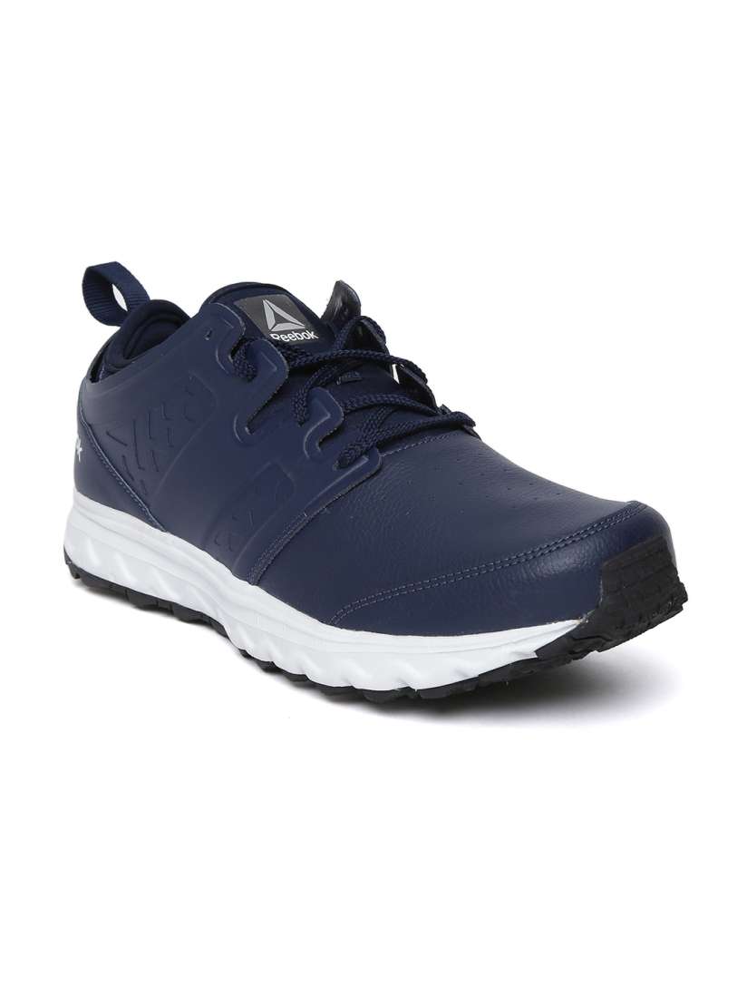 Navy blue reebok shoes discount