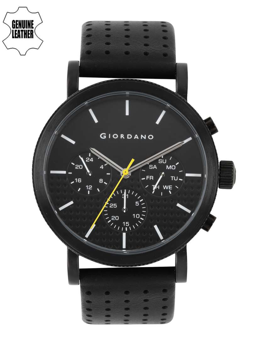 Buy GIORDANO Men Black Analogue Watch 1826 01 Watches for Men 2003919 Myntra