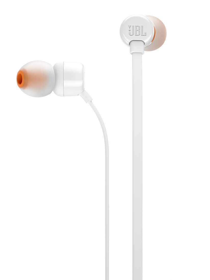 Buy JBL T110 White Earphones with Mic Headphones for Unisex 2004044 Myntra