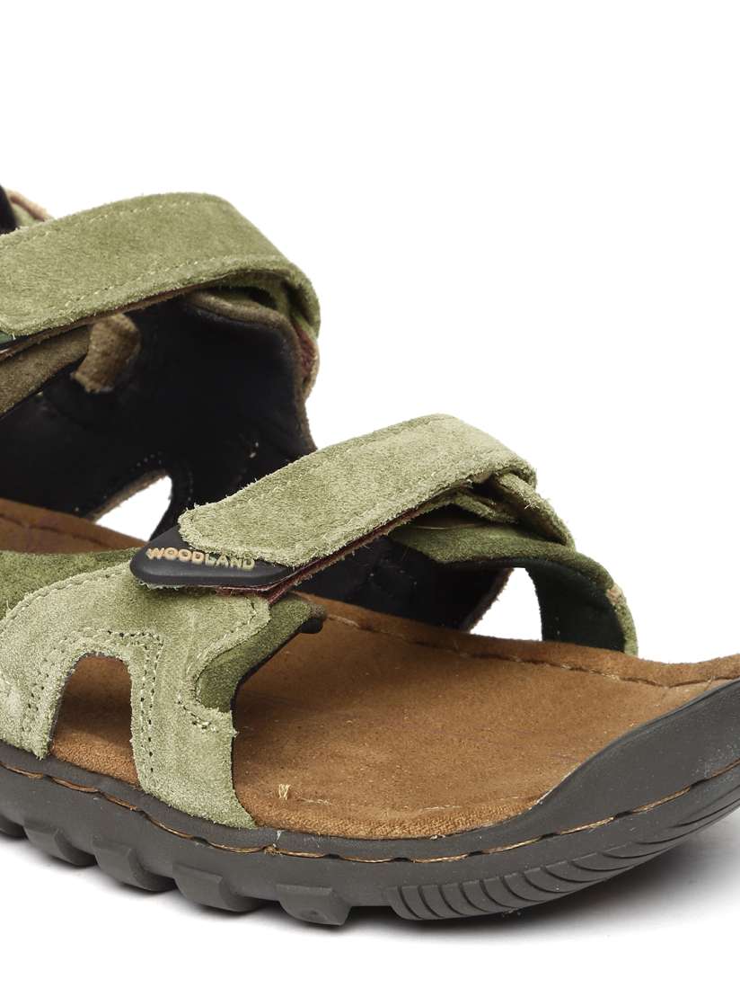 Olive green suede sandals hotsell