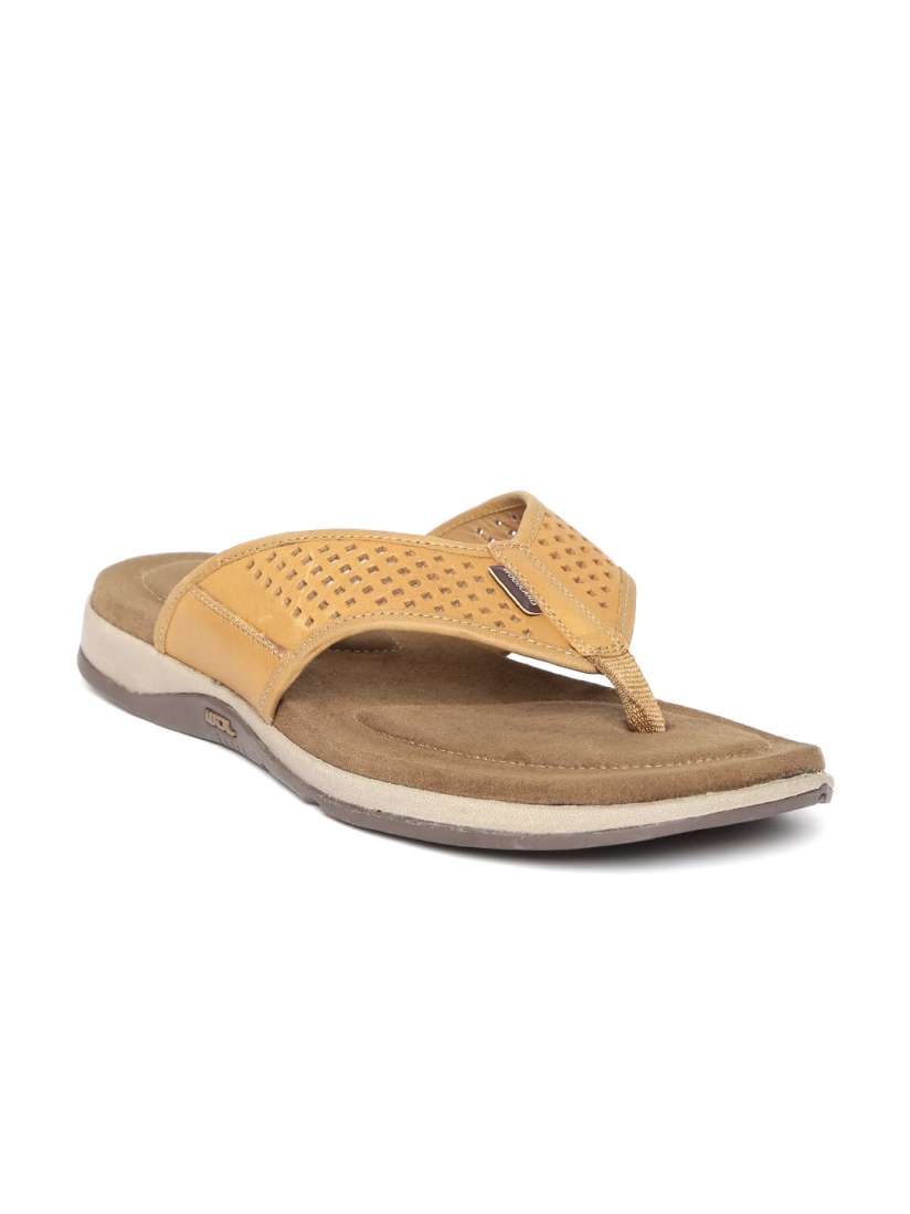 Buy Woodland ProPlanet Men Tan Brown Leather Cut Out Sandals Sandals for Men 2004158 Myntra