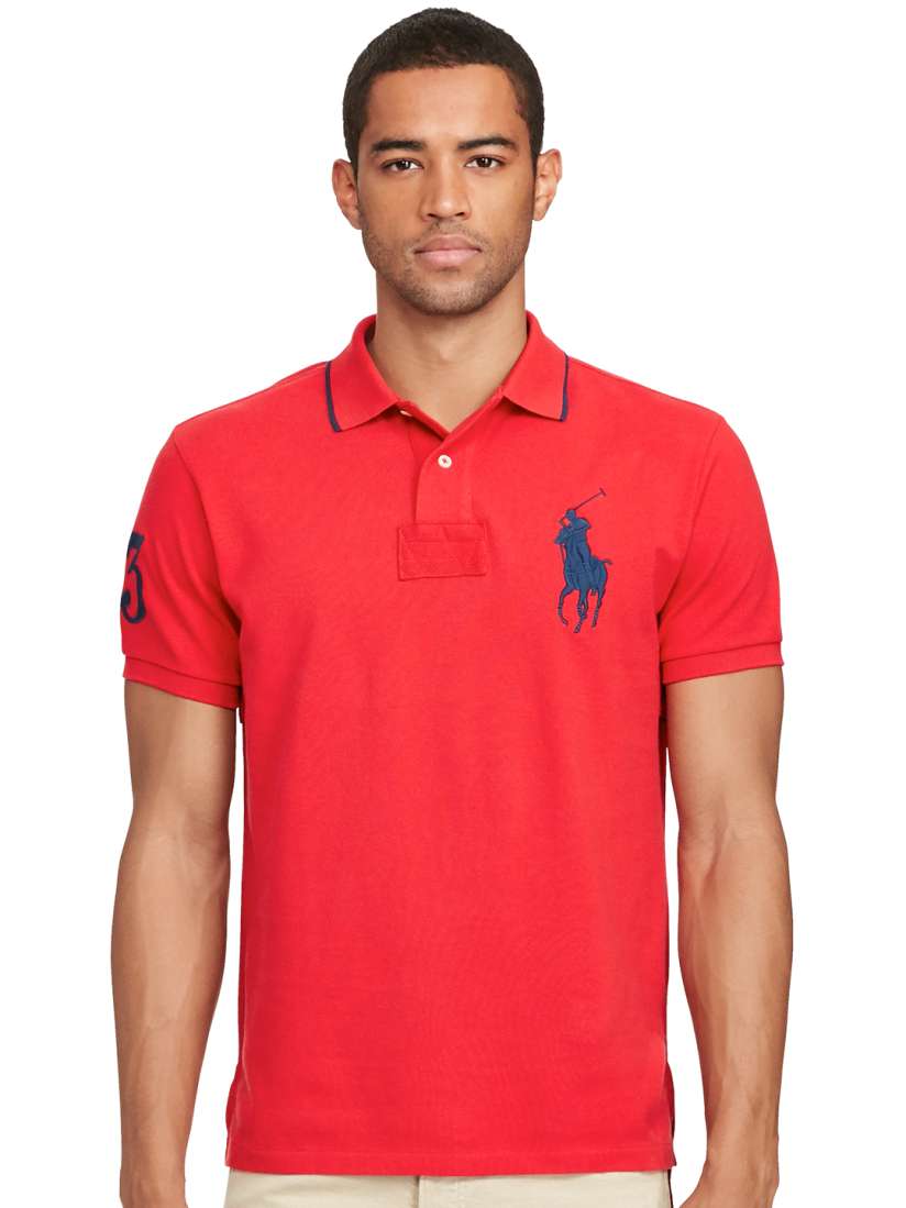 Buy Polo Ralph Lauren Custom Fit Big Pony Polo Shirt Tshirts for Men Myntra