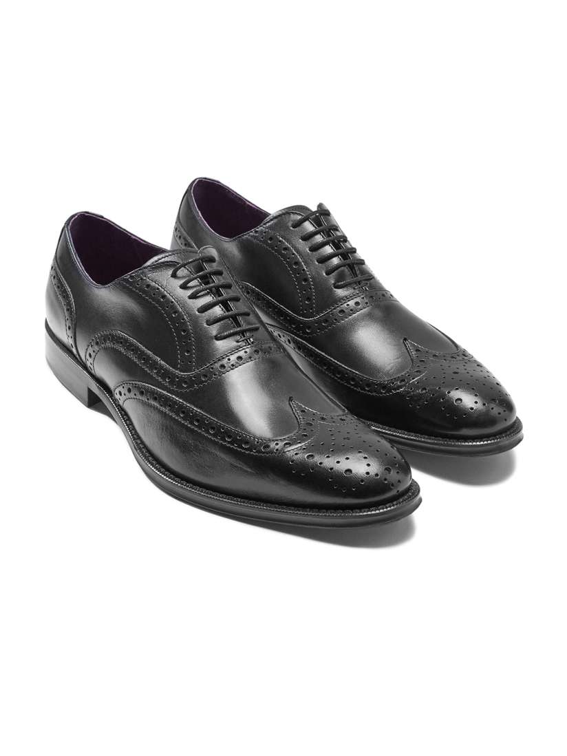 Buy Next Men Black Genuine Leather Brogues Formal Shoes for Men Myntra