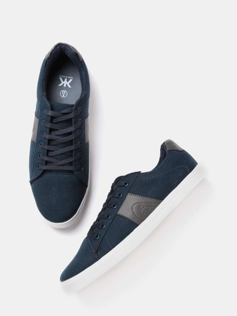 Buy Kook N Keech Men Navy Blue Sneakers Casual Shoes for Men 2005924 Myntra