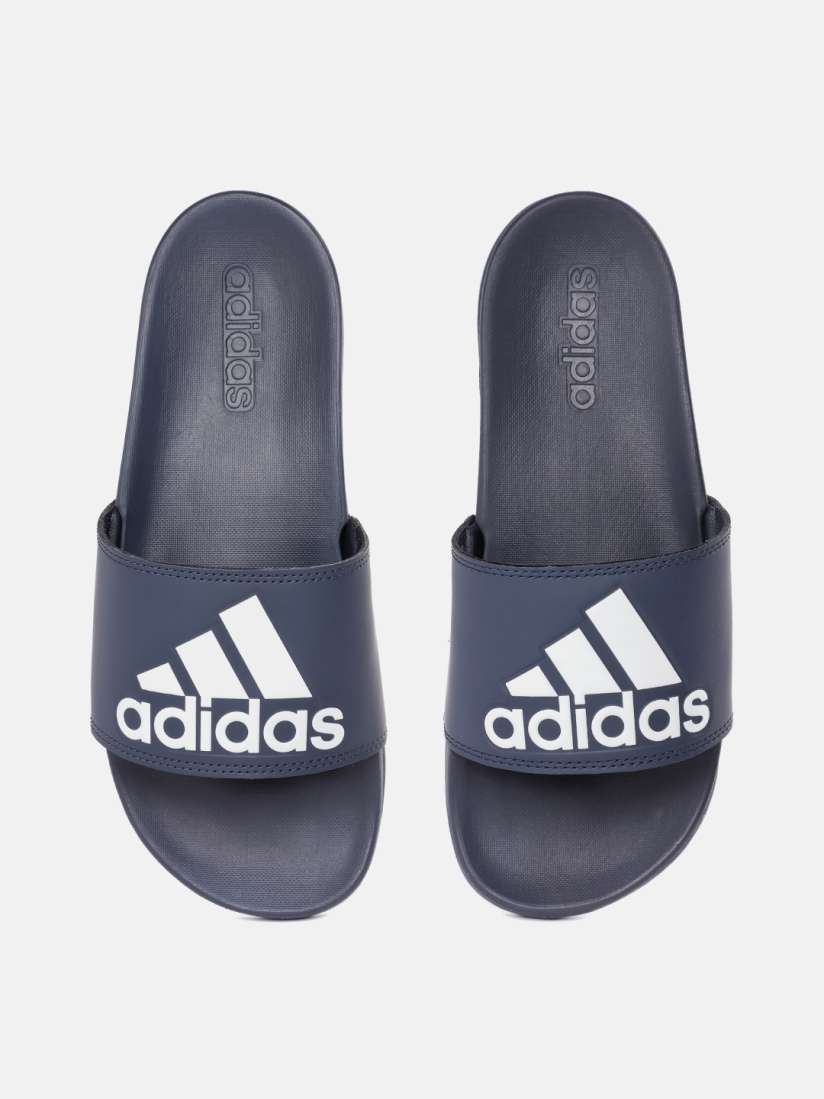 Buy ADIDAS Unisex Brand Logo Print Sliders Flip Flops for Unisex 20070552 Myntra