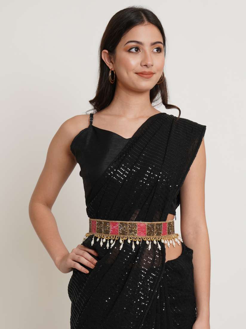 Embellished belt for dress sales