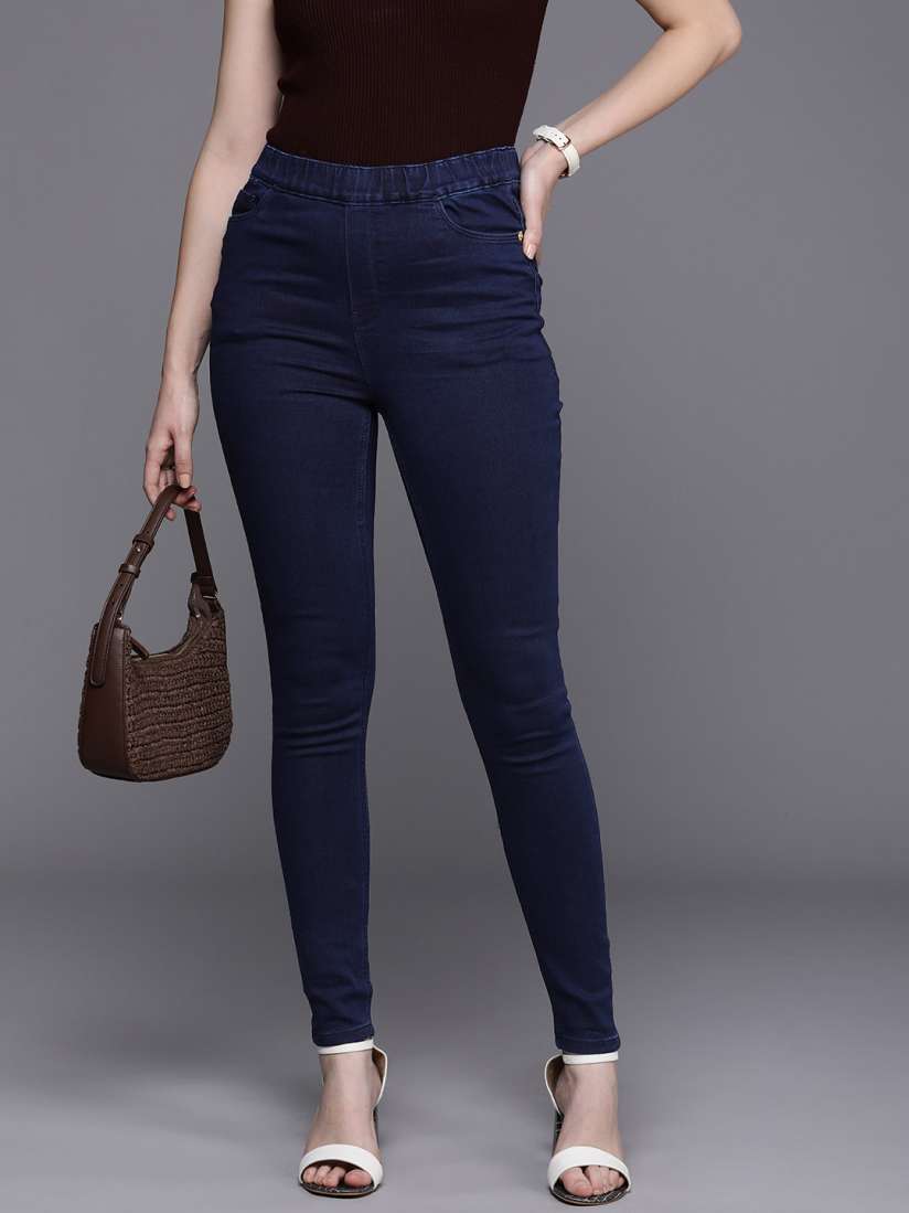 Buy Allen Solly Woman High Rise Stretchable Jeans Jeans for Women 20072978 Myntra