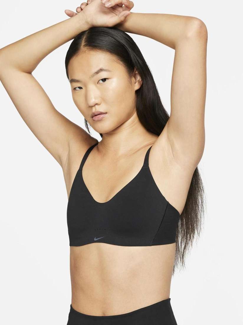 Buy Nike Solid Lightly Padded DRI FIT Bra Bra for Women 20073692 Myntra